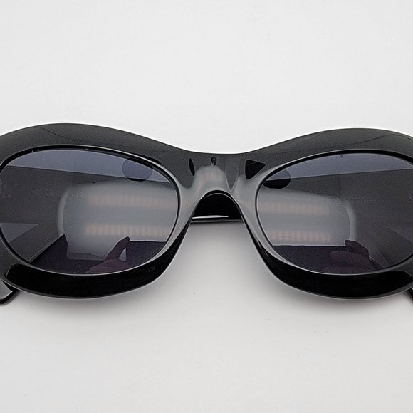 Christian Dior 2974 90 Gloss Black Frame Black Lens Sunglasses w/ Case Austria main image 5